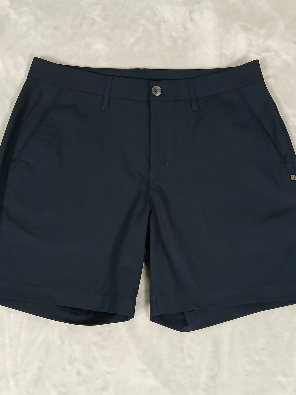 Vuori Meta Shorts 32 Men's 6" Navy Performance